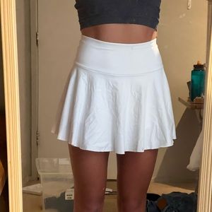 White Tennis Skort